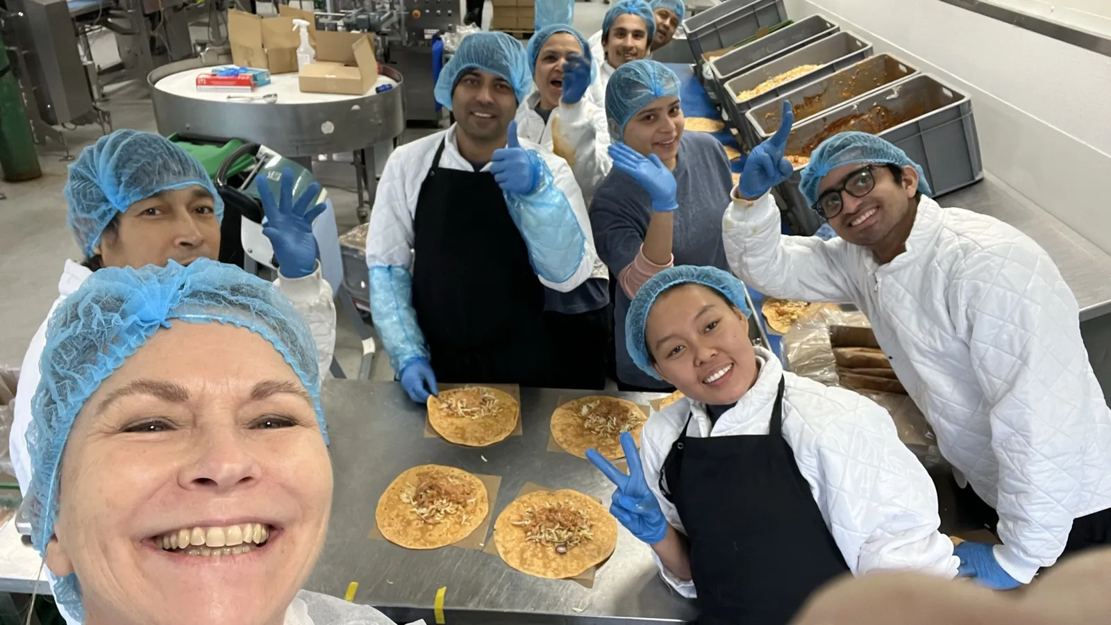Production line at Convifood