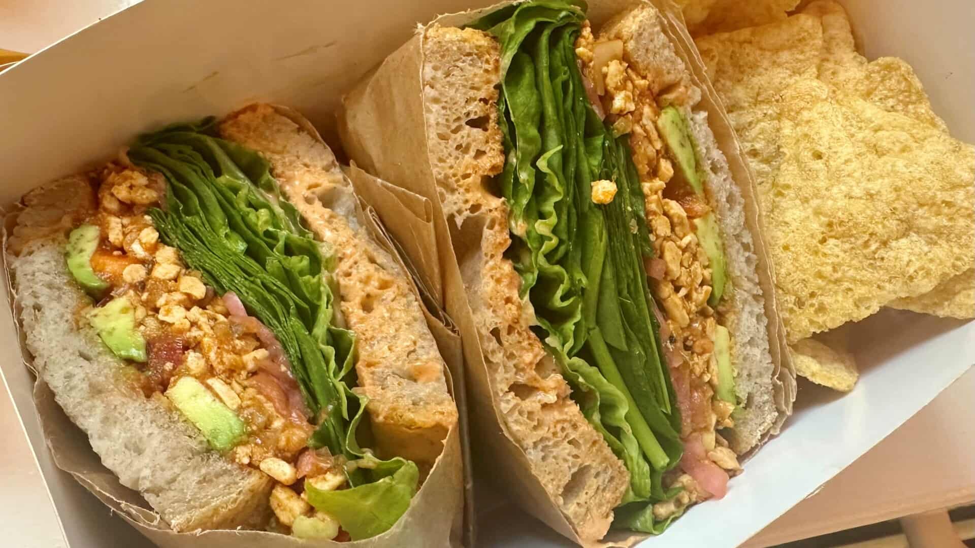 The Mexi sandwich at Sloppy Jo's deli