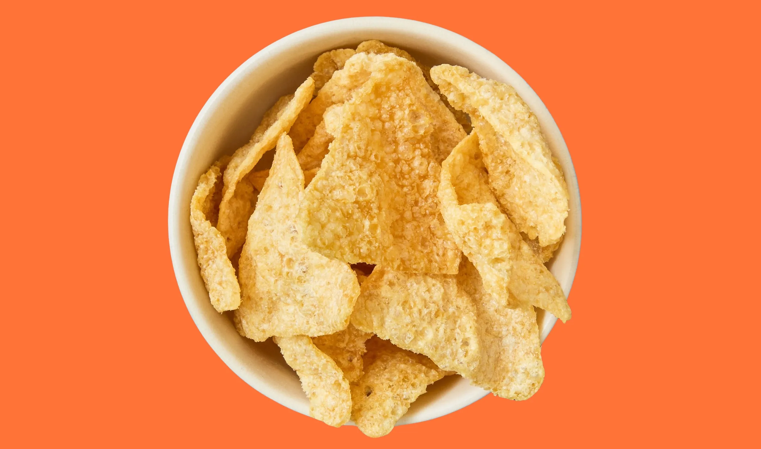 A small bowl of Organic Crave Chips served as a side at Sloppy Jo's Deli