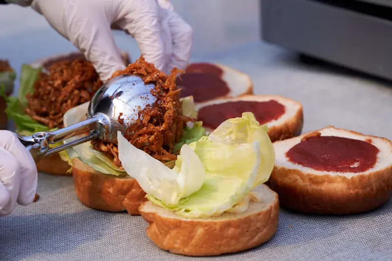 Sloppy BBQ Burgers