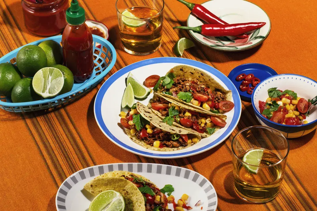 Sloppy Jo's Mexican plant-based filling - tacos and wraps